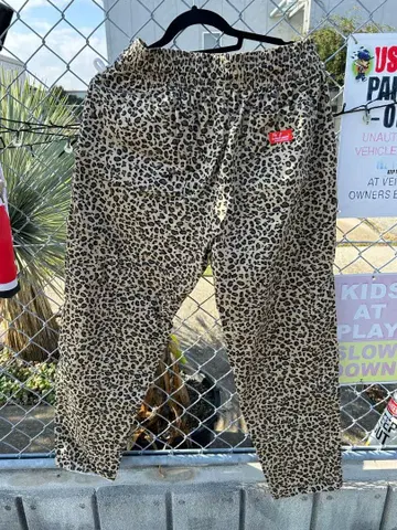 Cookman Leopard 팬츠 셰프 팬츠