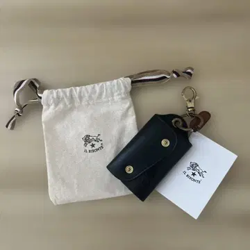 일비종떼 키케이스 스마트 키 블랙 남성용 천연 가죽