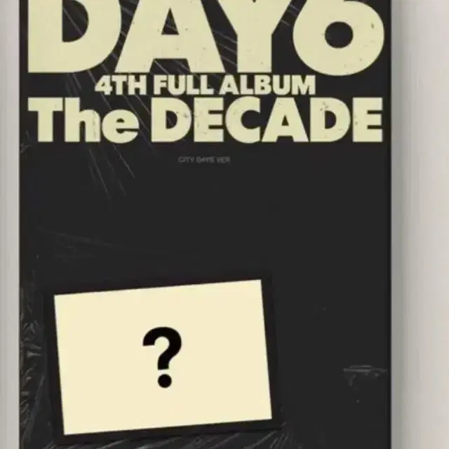 DAY6 The Decade City Days 개봉앨범