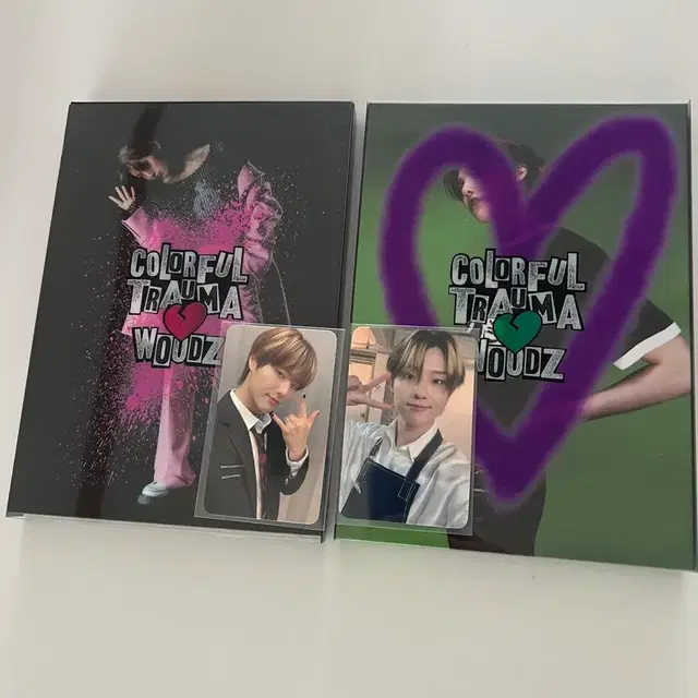 우즈 WOODZ 조승연 컬트 컬러풀트라우마 앨범 포카