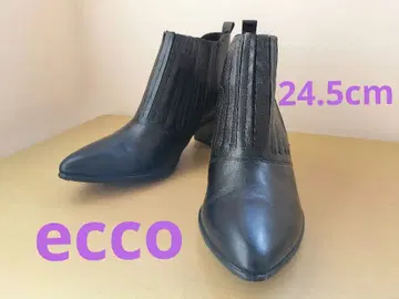 ecco 블랙 부티 24.5cm
