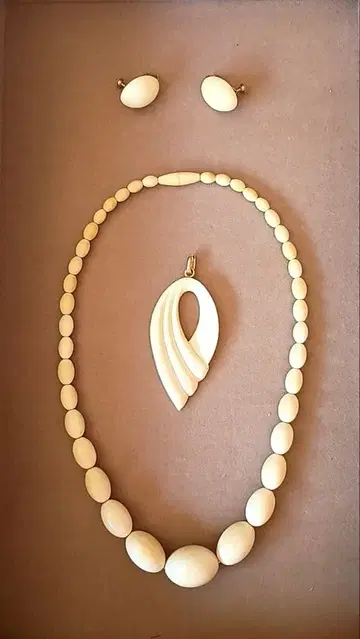 아이보리 액세서리 3종 세트