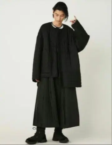 나곤스탠스 한텐 퀼팅 자켓 S 사이즈