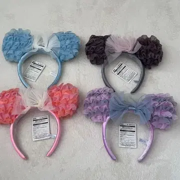 미니 마우스 머리띠 4개 세트 디즈니