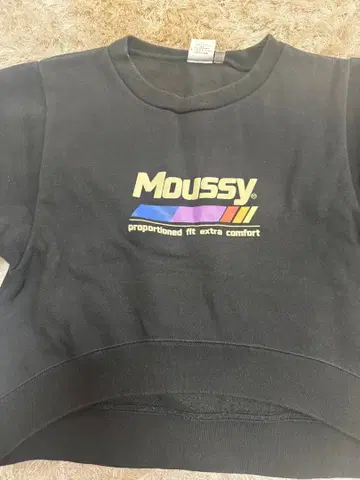 Moussy 블랙 트레이닝복 F 사이즈