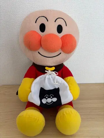 호빵맨 봉제 인형 약 30cm 망토 포함