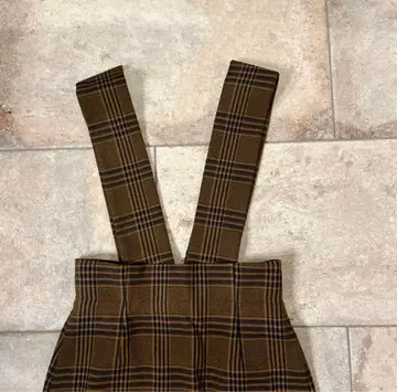 JOURNAL STANDARD 새상품급 2way 체크 점퍼 스커트