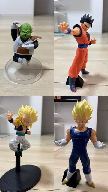 드래곤볼 피규어 세트 4체