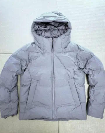 유니클로 UNIQLO 심리스 다운 후드티 3D 그레이 M