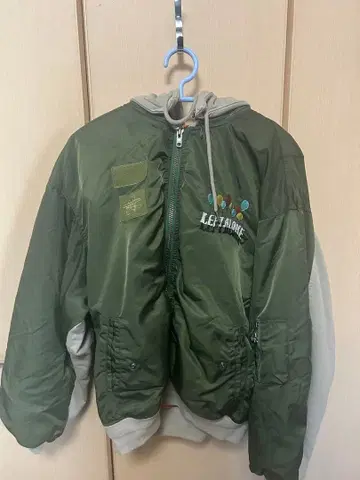 LEFT ALONE MA-1 자켓 L