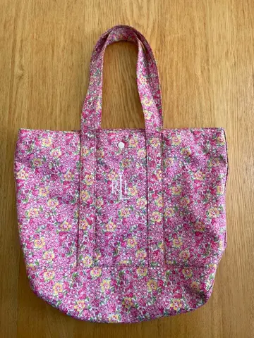 랄프 로렌 리버티 패턴 토트백