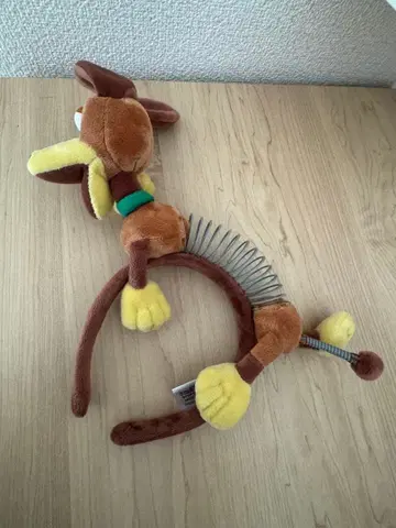 강아지 캐릭터 헤어밴드