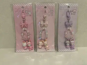 산리오 메조피아노 키링 헬로키티 마이멜로디 시나모롤