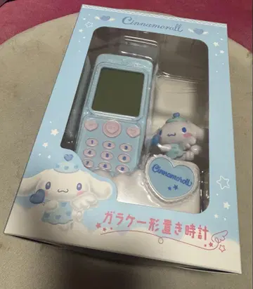 산리오 시나모롤 시나몬 폴더폰형 탁상 시계