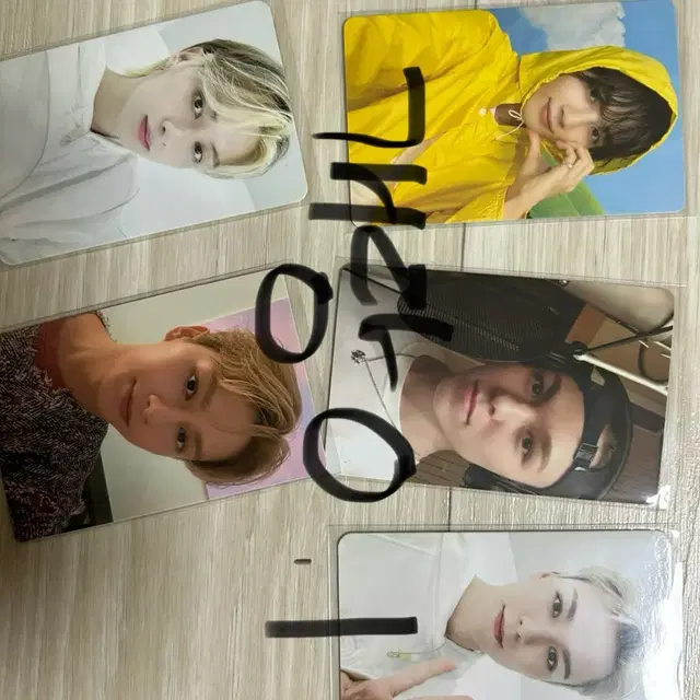 세븐틴 정한,준,버논 포카