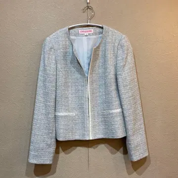 CROULE BARBE 이긴 트위드 자켓 포멀 자켓