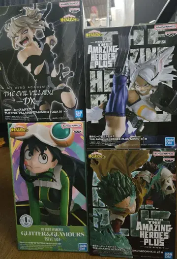 나의 히어로 아카데미아 피규어 4체