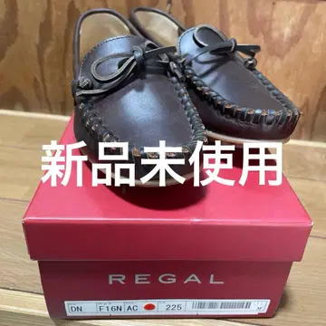 REGAL 모카신 로퍼 브라운 22.5