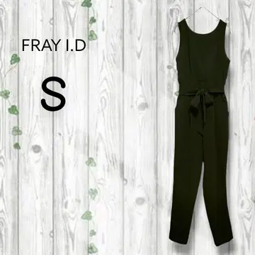 프레이 아이디 올인원 살로펫 허리밴딩 보송보송 블랙