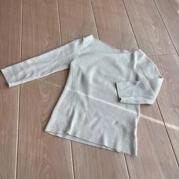 FRAYI.D 리브 니트탑 (ONE 사이즈 F)