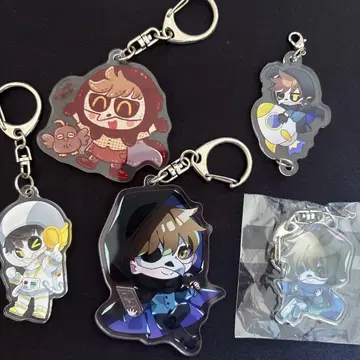 토비유니 테라조 아크릴 키링 묶음 판매