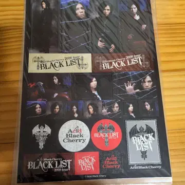Acid Black Cherry 스티커 투어 굿즈