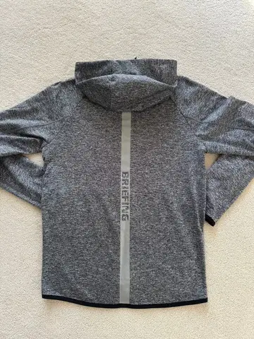 BRIEFING 그레이 후드티 S