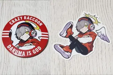 CrazyRaccoon 달마이즈갓 캔뱃지