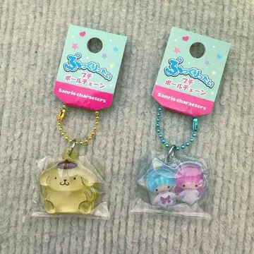 통통한 타입 미니 볼체인 키키라라 폼폼푸딩