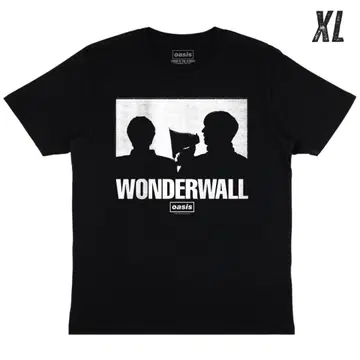 oasis Wonderwall 실루엣 T셔츠 XL 사이즈
