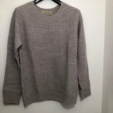 나노 유니버스 와플 편직 니트