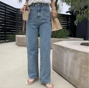 blate 스트레이트 데님