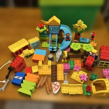 레고 듀플로 10864 미도리 컨테이너 슈퍼 디럭스 커다란 공원