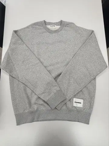 질샌더+ 그레이 크루넥 트레이닝복