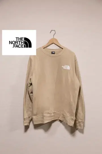 THE NORTH FACE 베이지 맨투맨