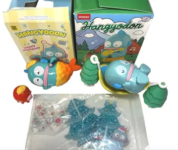 한교동 피규어 TOPTOY MINISO 크리스마스 트리 3개