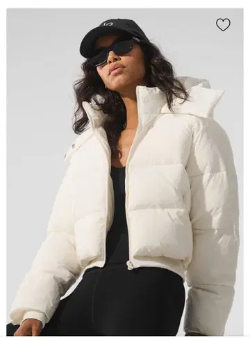alo Puffer jacket ivory S 사이즈