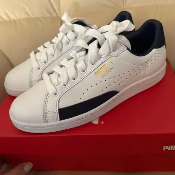 Puma Match74UPC 화이트/네이비 스니커즈 새상품 25cm