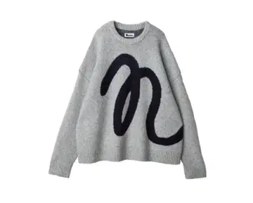 naptime 니트 풀오버 그레이