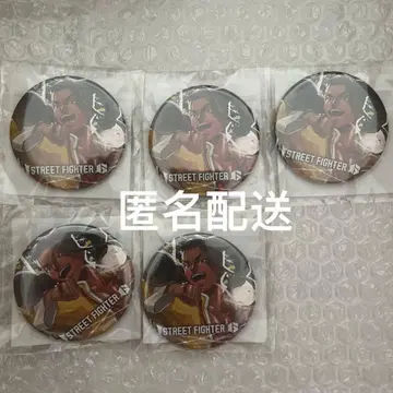 캡슐 복권 스트리트 파이터 6 제이미 캔뱃지 5종 세트