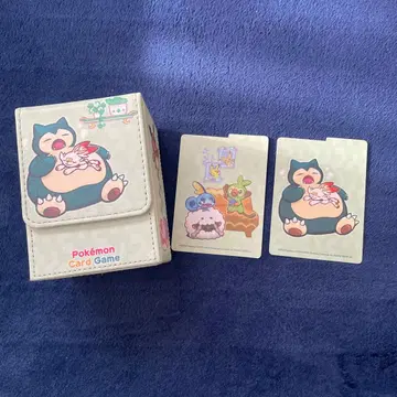 포켓몬 카드 포카 카비곤의 하품 데크 케이스 플립 데크 케이스