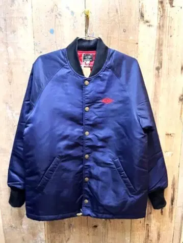 Big Mike/빅 마이크 새틴 하프 스타디움 점퍼 NY-M