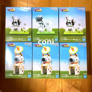 [ 미개봉 ] 냥코 대전쟁 피규어 가오 무녀 공주 미타마 냥코 성