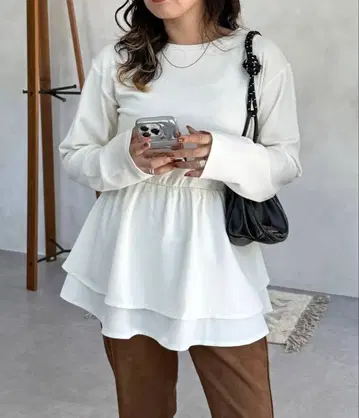 [ 미사용 새상품 ] CPCM 아소드 레이어드 롱 T