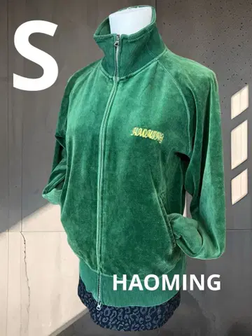 HAOMING 하오밍 벨로아 복면 후드티 프로레슬링 패러디 S 그린