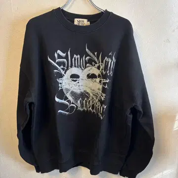 SLOW ACID 블랙 L 사이즈 트레이닝복