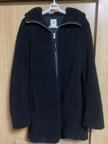 GAP 플리스 자켓 블랙