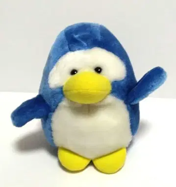 말말동물원 펭귄 봉제 인형 레트로 펭귄 당시 물건