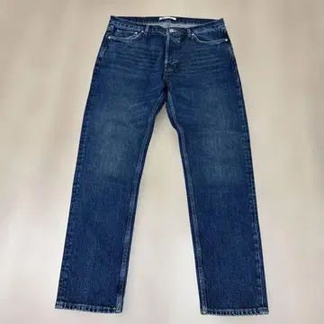 ZARA 데님 팬츠 스트레이트 블루 36