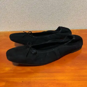 셉템버문 플랫슈즈 리본 블랙 24.5cm